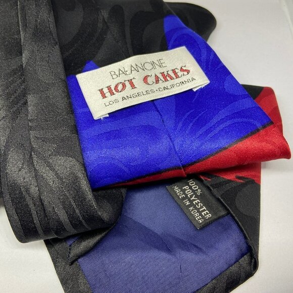 Vintage Balancine Hot Cakes 1994 Looney Tunes Neck Tie - Picture 2 of 4